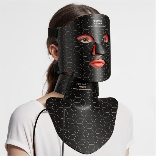 ⭐️480 perles LED Masque en silicone de luminothérapie LED 4 couleurs