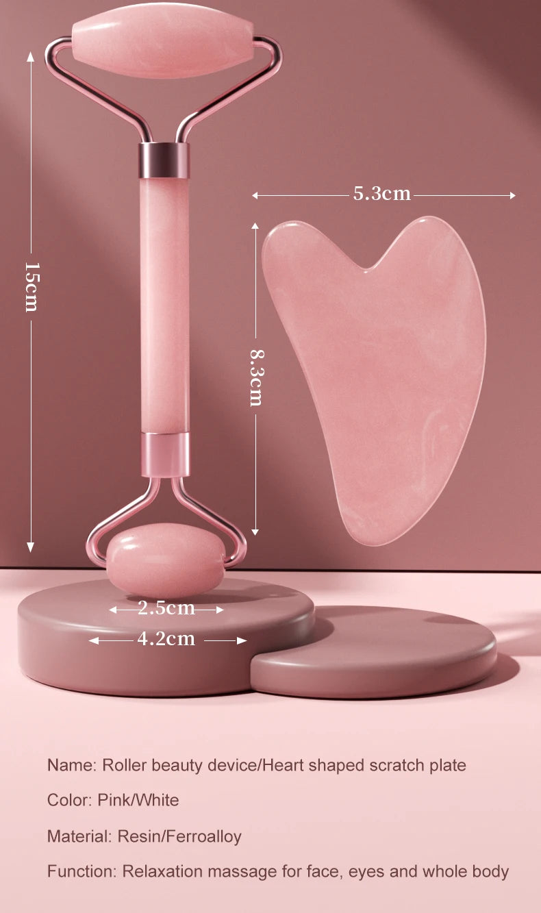 Rouleau en résine pour le visage