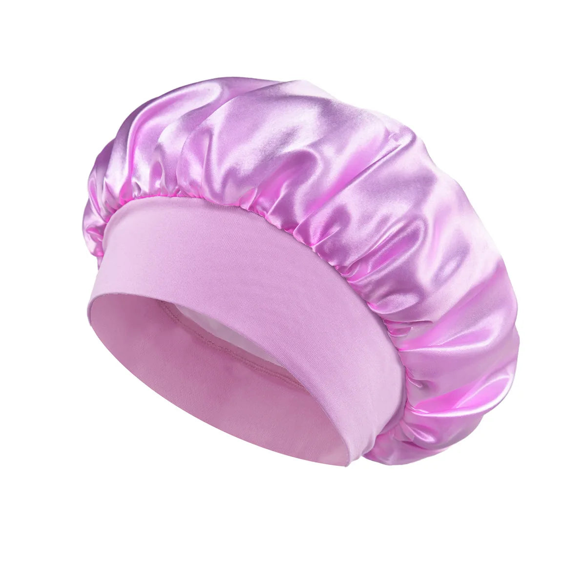 Bonnet doublé en Satin de soie douce