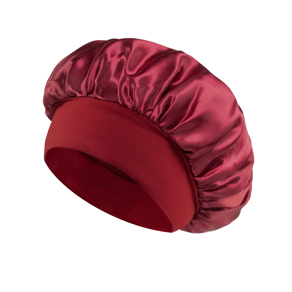Bonnet doublé en Satin de soie douce