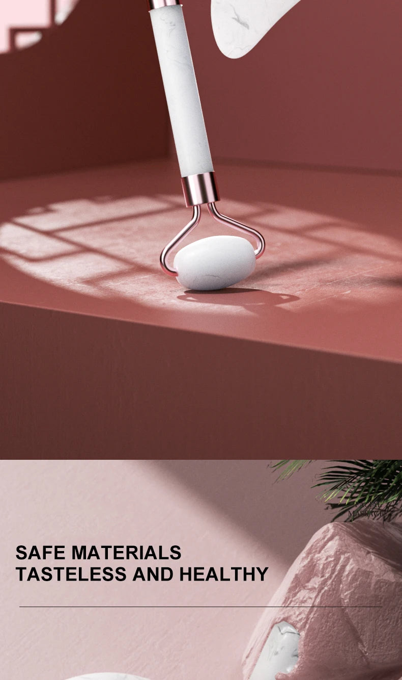 Rouleau en résine pour le visage