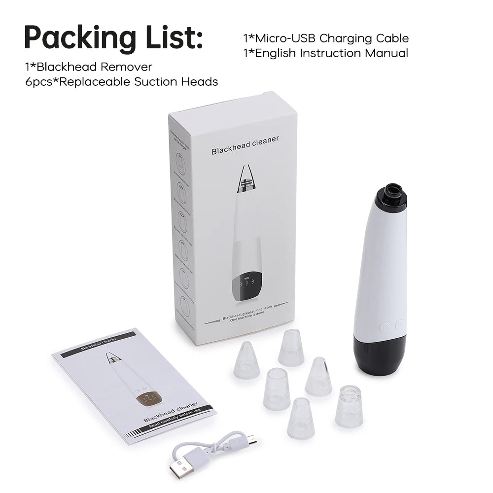 Dissolvant de points noirs pour le nettoyage du visage