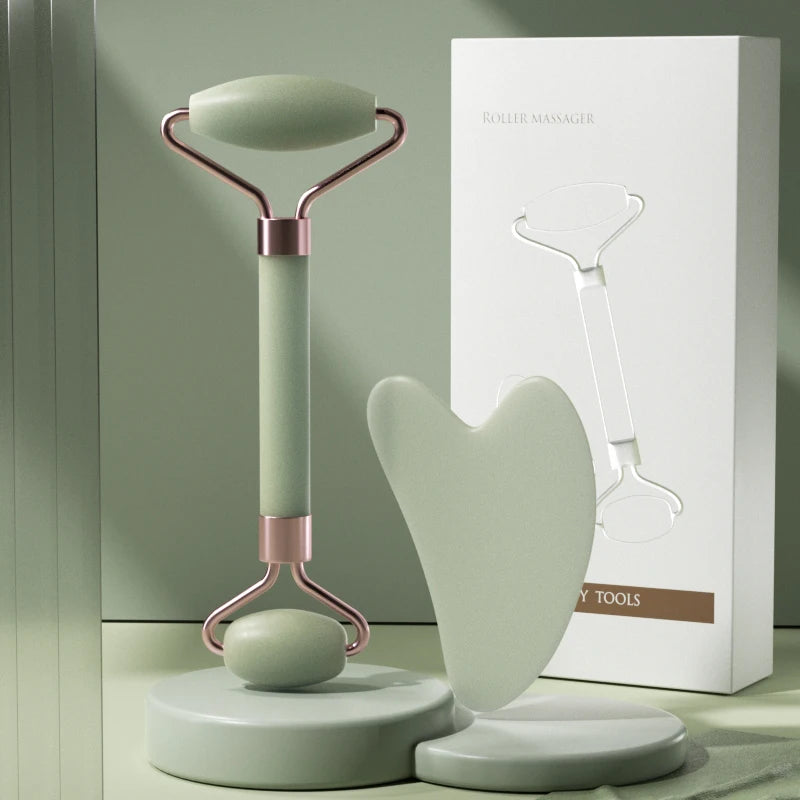 Rouleau en résine pour le visage