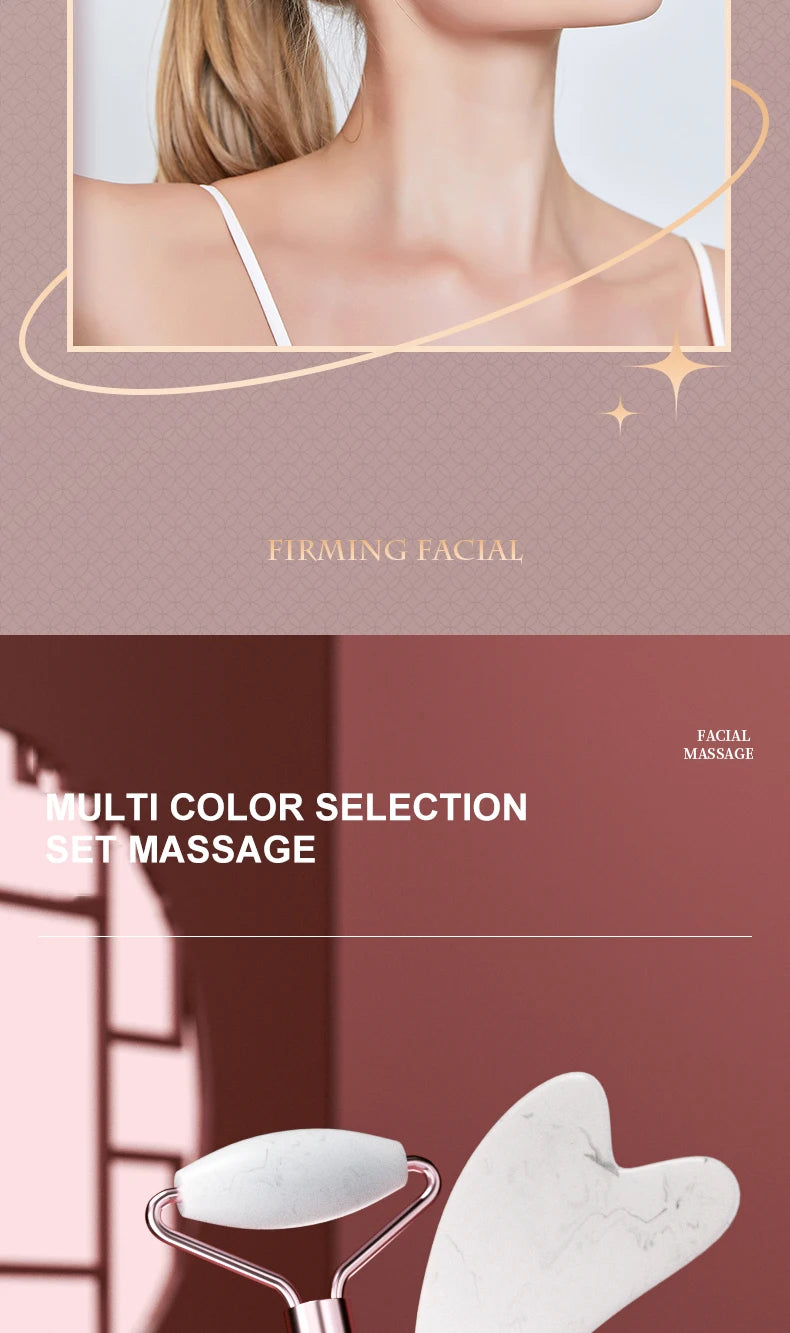 Rouleau en résine pour le visage